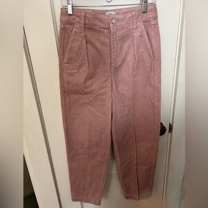 NWT J. Crew Dusty wide wale Pink Corduroy Pants